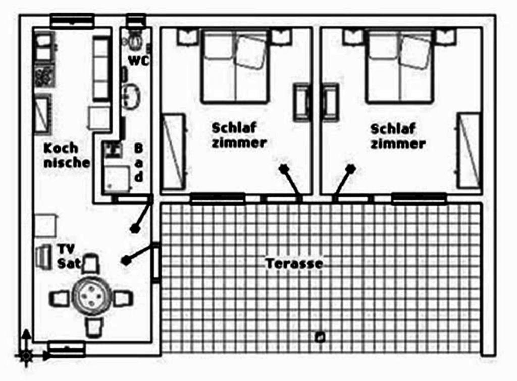 Apartment Sveti Petar Biograd Bilik gambar