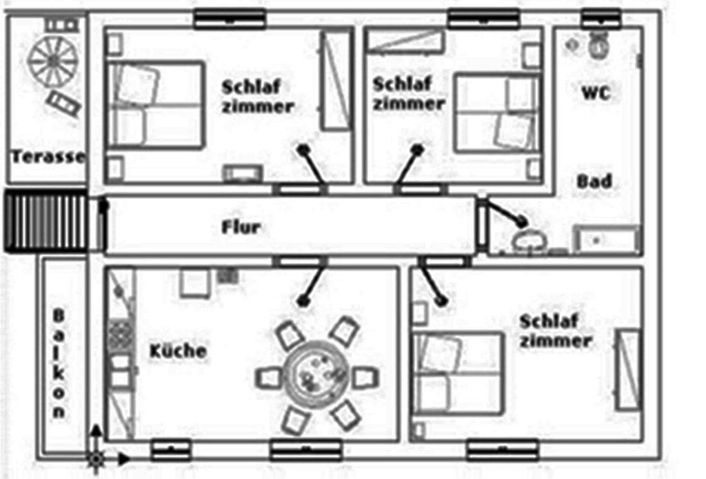 Apartment Sveti Petar Biograd Bilik gambar
